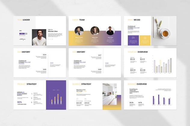 商业计划书项目方案Keynote模板 - 顶尖PPT