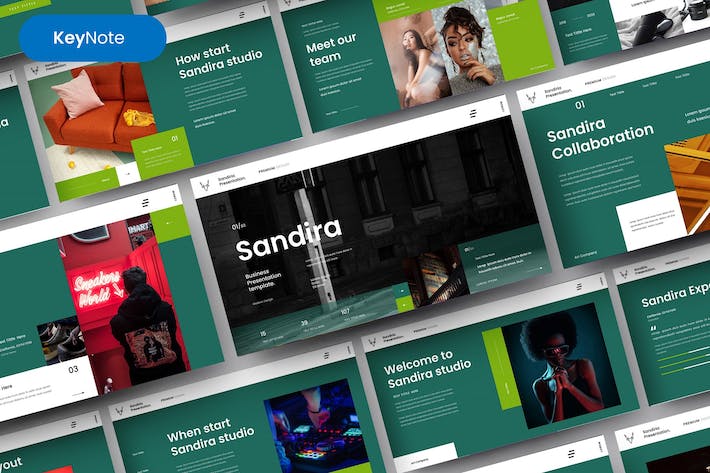 大气产品营销策划摄影展示市场调研多用途keynote模板 - 顶尖PPT