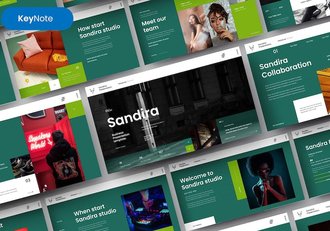 大气产品营销策划摄影展示市场调研多用途keynote模板 - 顶尖PPT