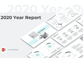 年度财务业绩报告PPT模板 - 顶尖PPT