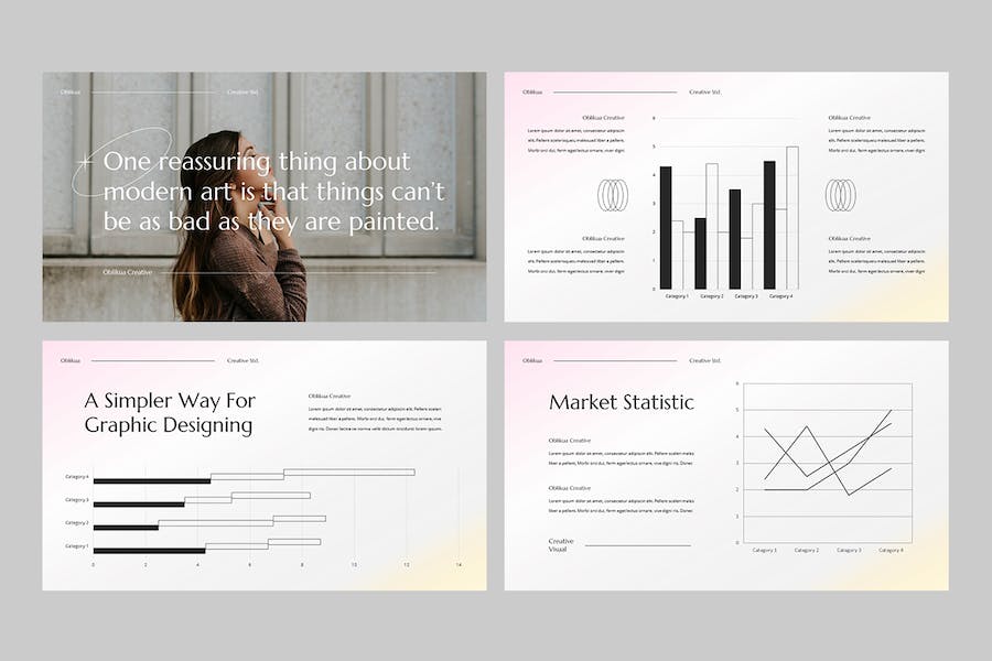 创意设计主题演讲展示Keynote模板 - 顶尖PPT