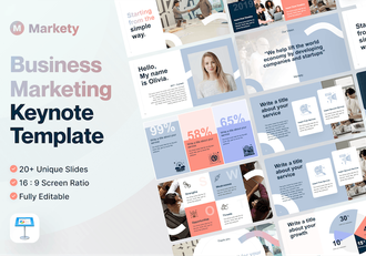 商业营销策划keynote模板 - 顶尖PPT