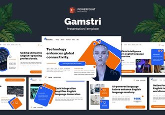 AI科技PPT人脸识别人脸捕捉技术人工智能模型PPT模板 - 顶尖PPT