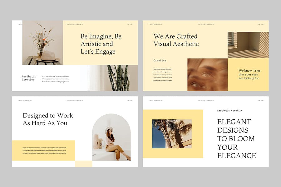 清新自然美学主题Keynote演示文稿 - 顶尖PPT