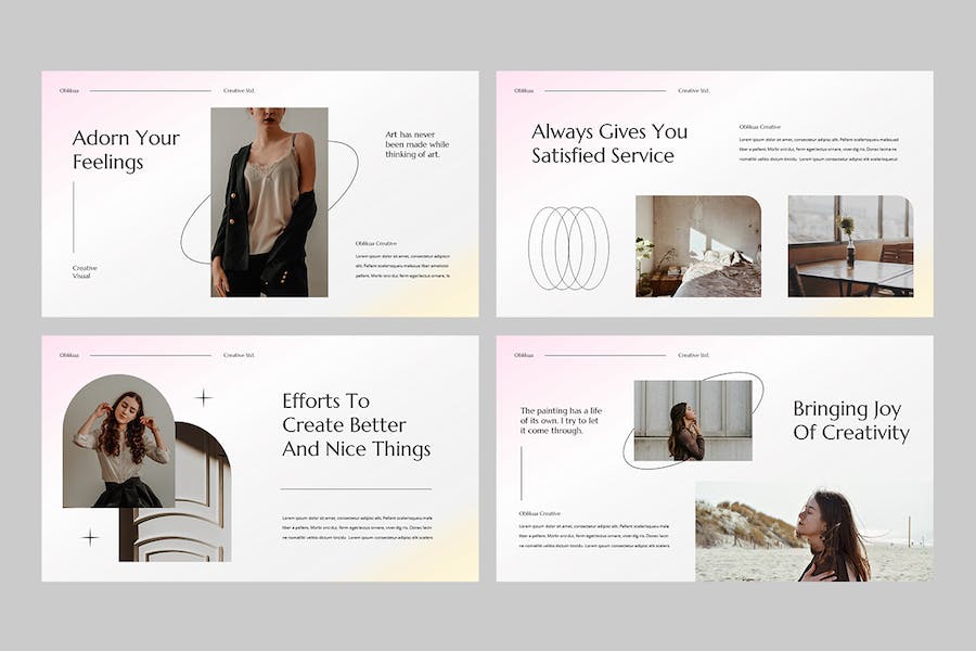 创意设计主题演讲展示Keynote模板 - 顶尖PPT