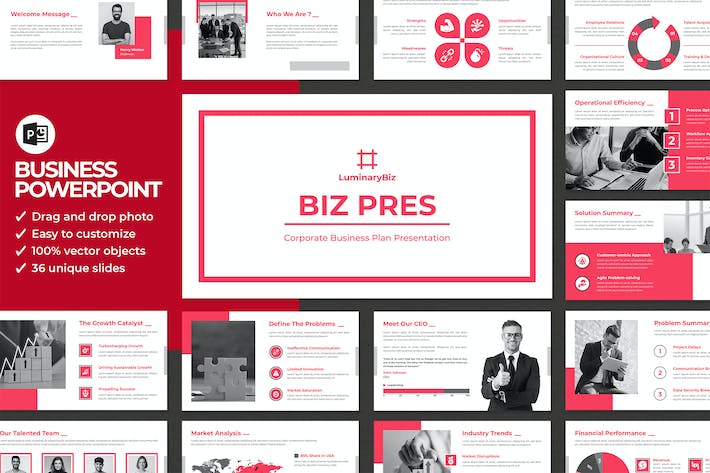 商业计划书项目融资PPT模板 - 顶尖PPT