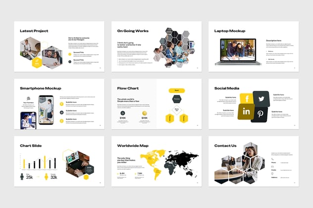 品牌项目名称keynote模板 - 顶尖PPT