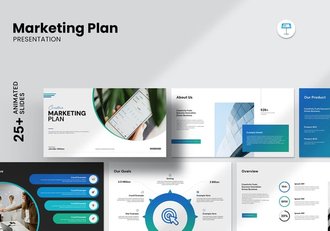 营销计划主题keynote模板 - 顶尖PPT