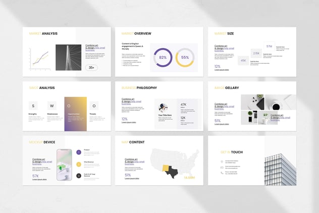 商业计划书项目方案Keynote模板 - 顶尖PPT
