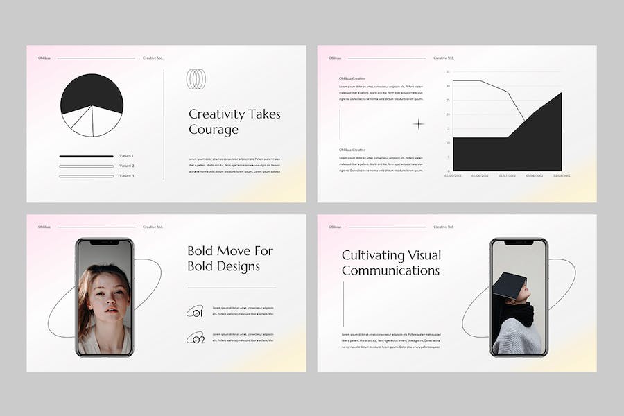 创意设计主题演讲展示Keynote模板 - 顶尖PPT