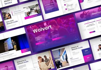 渐变色业务合作商业计划项目推广通用keynote模板 - 顶尖PPT