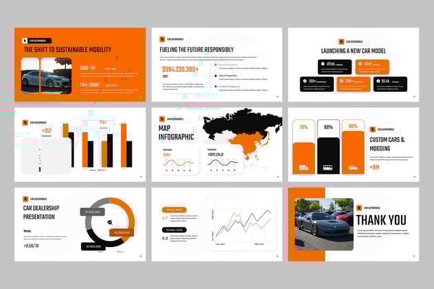 汽车行业营销推广方案PPT模板 - 顶尖PPT