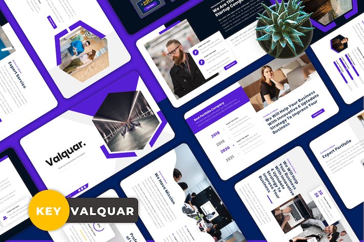 创业融资方案策划运营Keynote模板 - 顶尖PPT