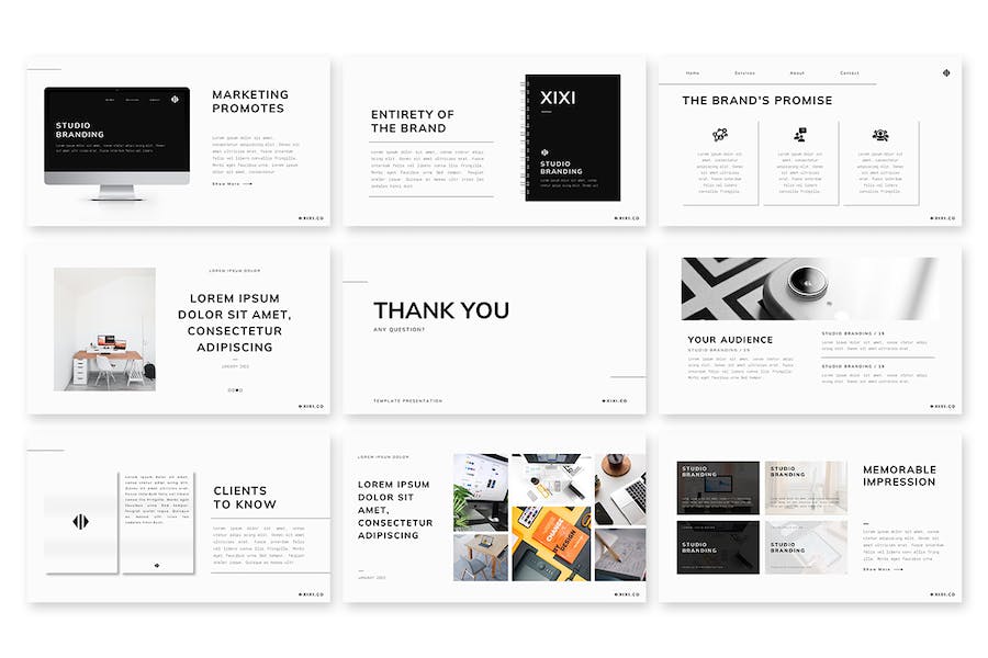 简约大气商业计划品牌营销通用PPT模板 - 顶尖PPT