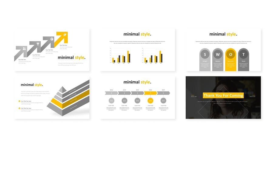 创意商业计划项目融资Keynote模板 - 顶尖PPT