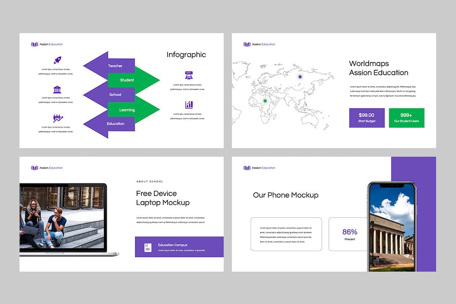 教育课程关键内容讲述Keynote模板 - 顶尖PPT