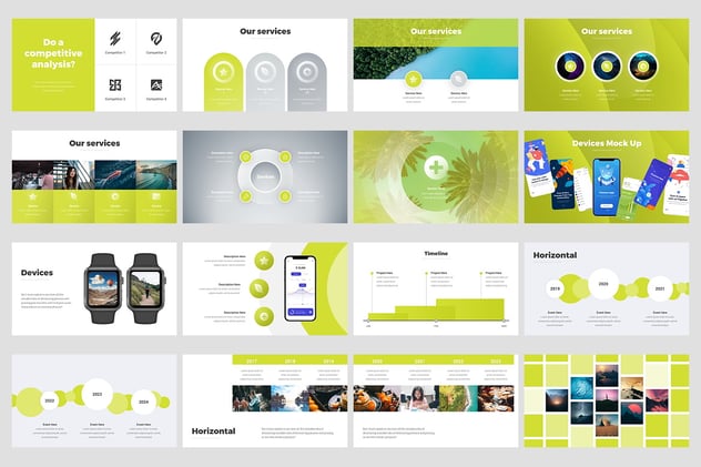 创意商业解决方案信息图表PPT模板 - 顶尖PPT