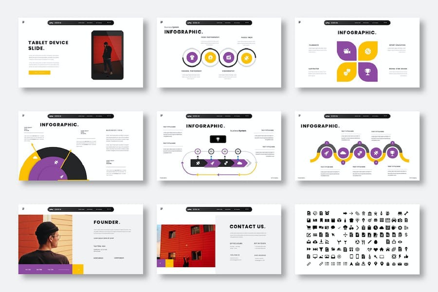 商务品牌推广营销演讲Keynote模板 - 顶尖PPT