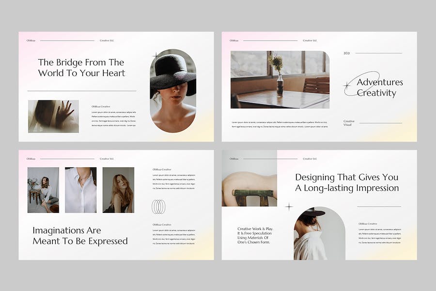 创意设计主题演讲展示Keynote模板 - 顶尖PPT