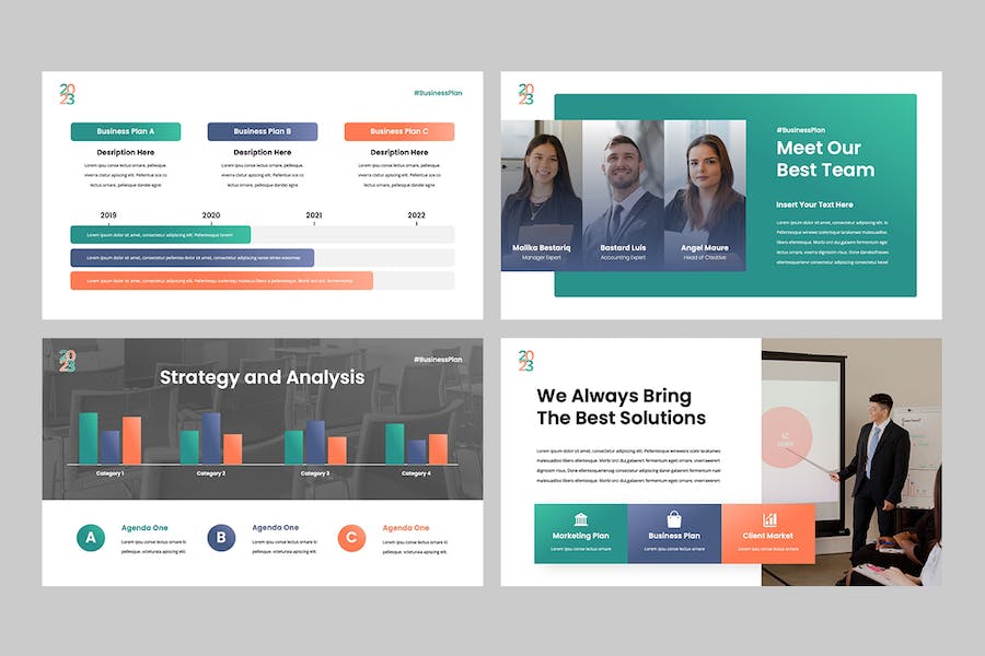 商业计划融资路演讲述Keynote模板 - 顶尖PPT