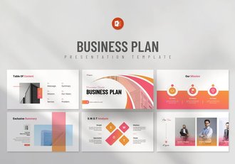 初创商业计划演示PPT模板 - 顶尖PPT