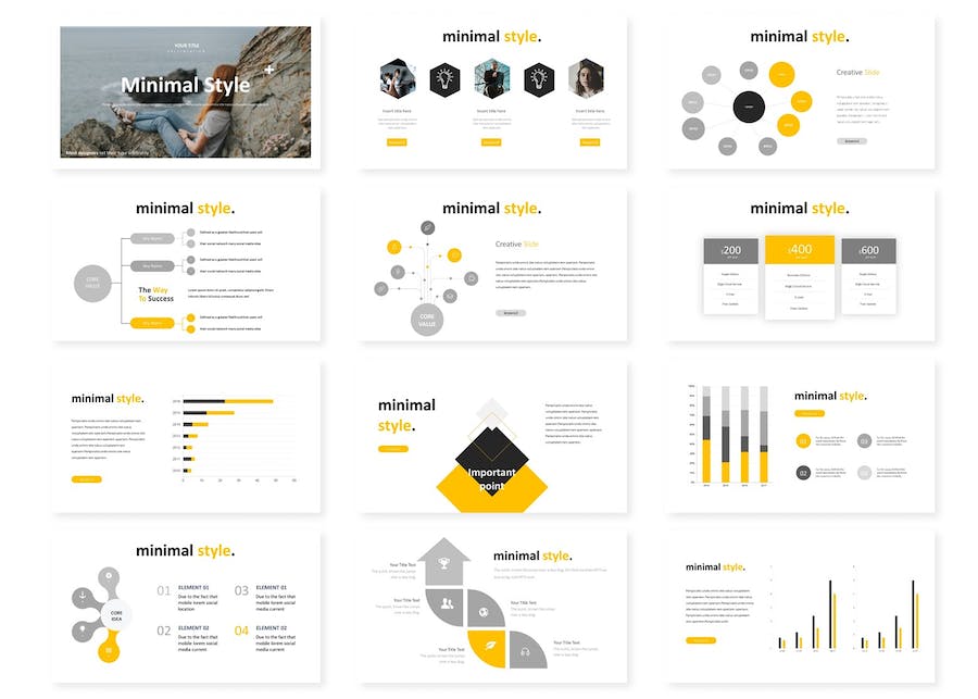 创意商业计划项目融资Keynote模板 - 顶尖PPT