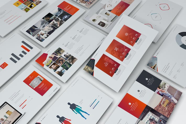 极简风格国外商务多用途PPT模板 - 顶尖PPT