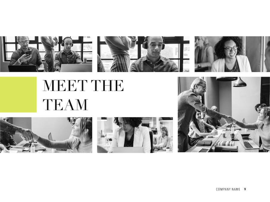 出版商项目合作4:3尺寸PPT模板 - 顶尖PPT