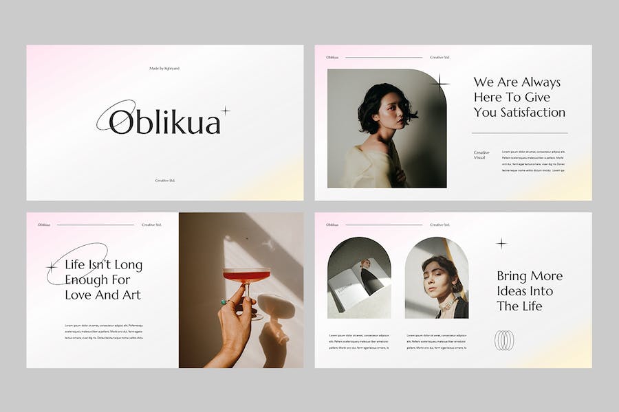 创意设计主题演讲展示Keynote模板 - 顶尖PPT