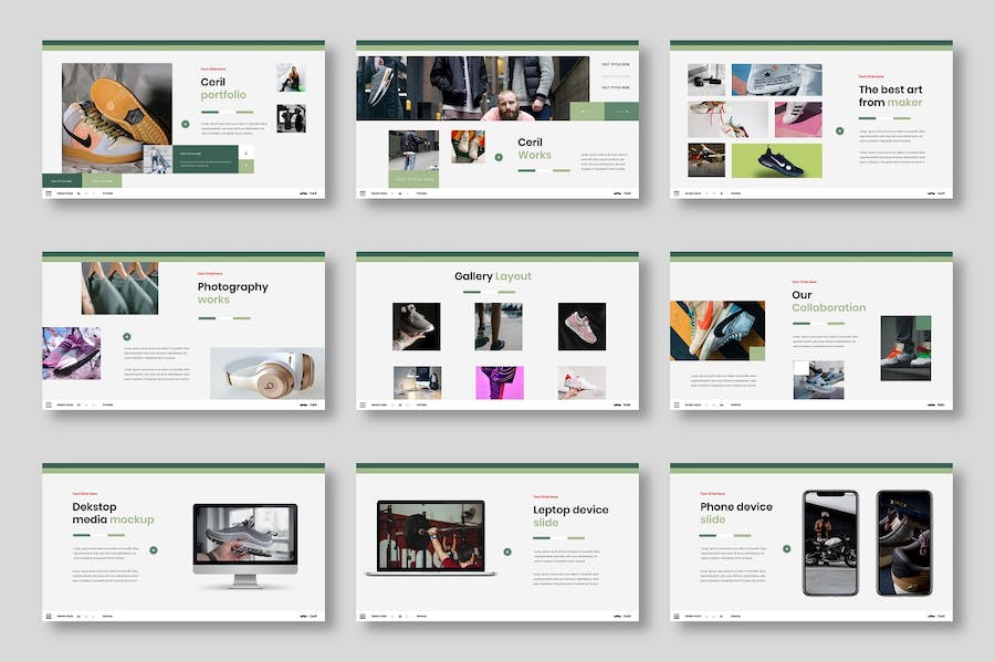 简约欧美商务多用途PPT模板 - 顶尖PPT