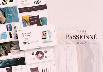 时尚简约风格PPT模板 - 顶尖PPT