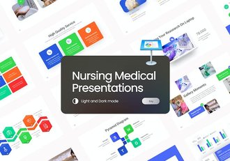 医学医疗护理主题keynote模板 - 顶尖PPT