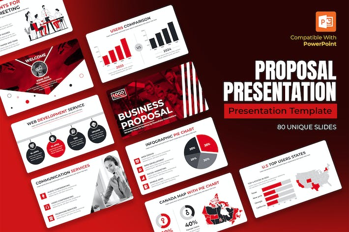 商业建议书项目提案方案PPT模板 - 顶尖PPT