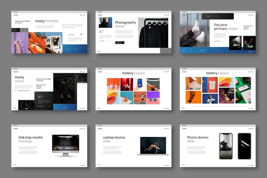 商业合作品牌宣传年计划总结商务keynote模板 - 顶尖PPT