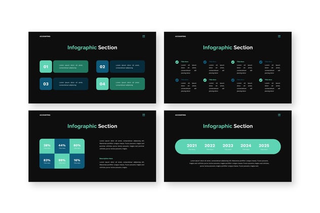 专业会计财务主题Keynote演讲模板 - 顶尖PPT