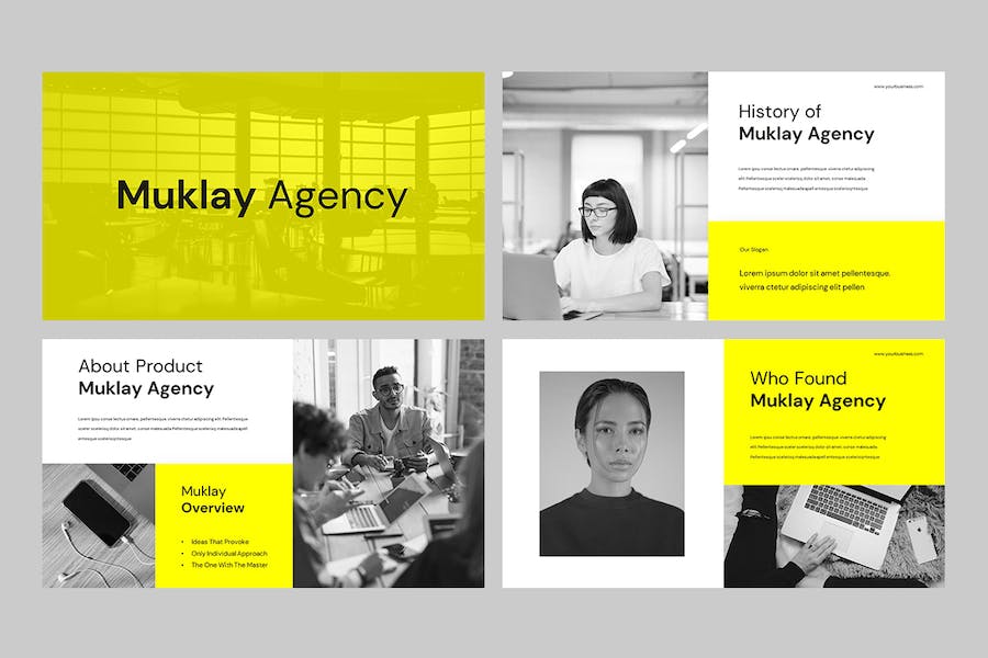 商务企业品牌形象Keynote演示模板 - 顶尖PPT