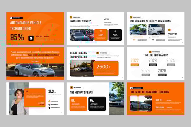 汽车行业营销推广方案PPT模板 - 顶尖PPT