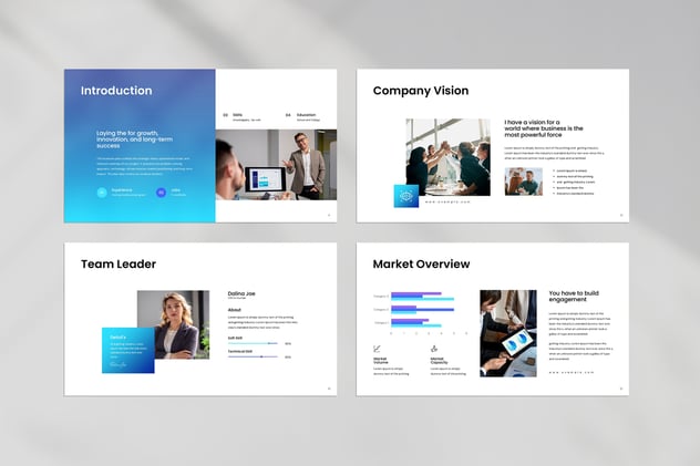 商业计划书创业融资方案Keynote模板 - 顶尖PPT