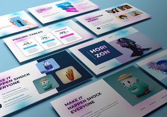 数字商业讲述展示技术应用推广PPT模板 - 顶尖PPT