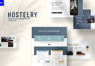 户外民宿项目开发介绍keynote模板 - 顶尖PPT