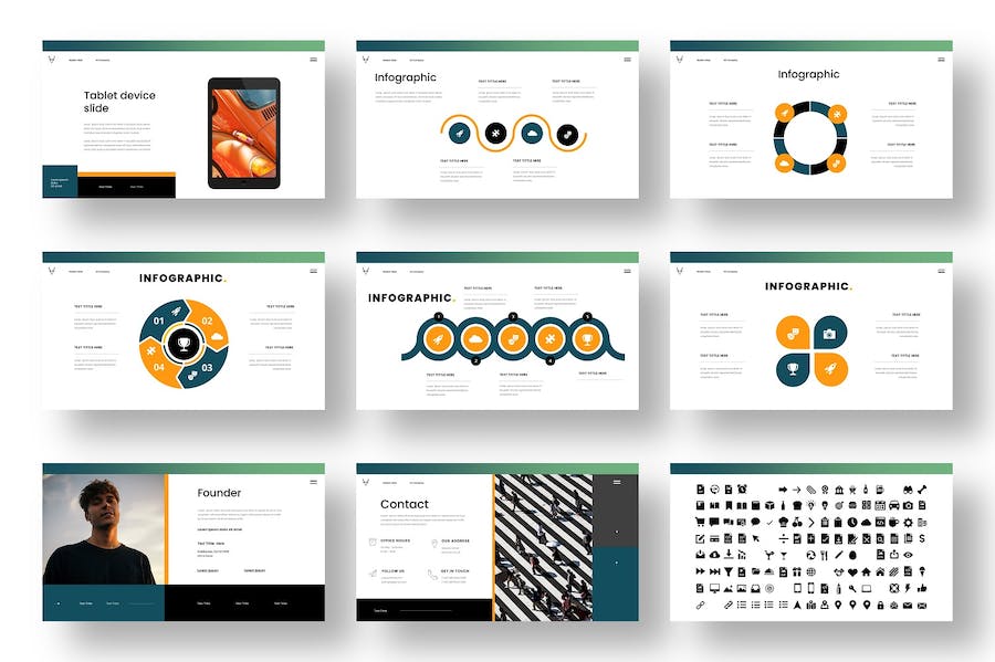 欧美高端商务风格PPT模板 - 顶尖PPT