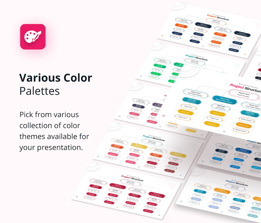 项目开发进度时间线梳理展示图形PowerPoint模板 - 顶尖PPT