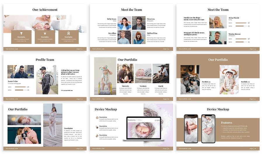 摄影作品艺术展示推介方案Keynote模板 - 顶尖PPT