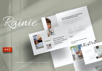 极简风格商务团队展示PPT模板 - 顶尖PPT