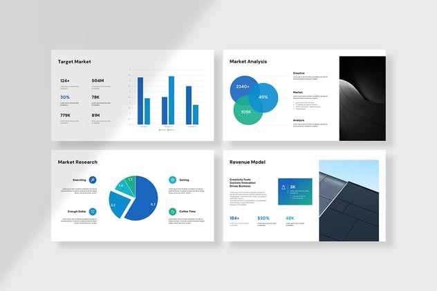 营销计划主题keynote模板 - 顶尖PPT