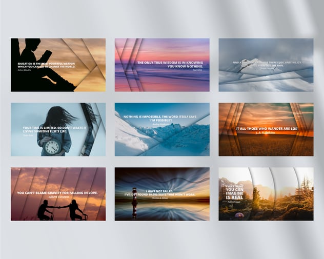 视觉差裸眼立体效果动画PPT模板 - 顶尖PPT