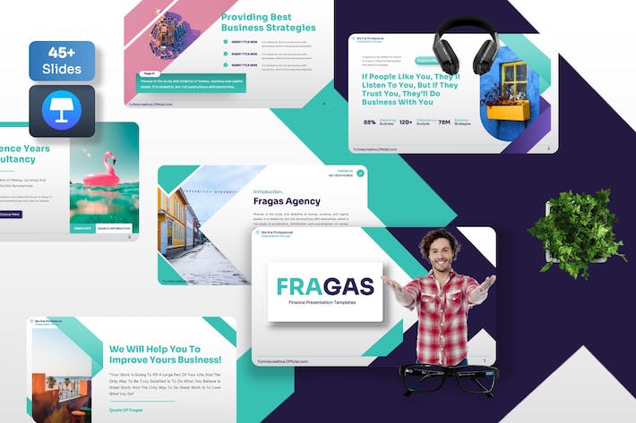 财务讲述展示融资方案推介Keynote模板 - 顶尖PPT