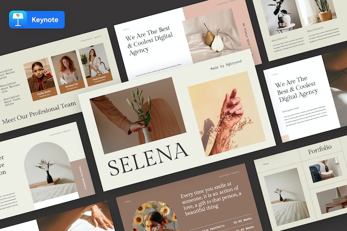 美学创意设计讲述展示Keynote模板 - 顶尖PPT