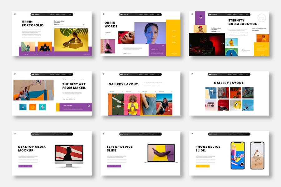 商务品牌推广营销演讲Keynote模板 - 顶尖PPT