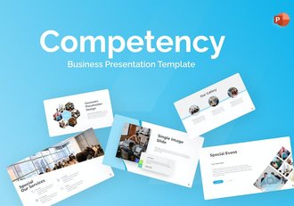 商务风格业务合作PPT模板 - 顶尖PPT